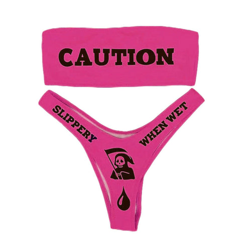 Strapless Tube Bikini